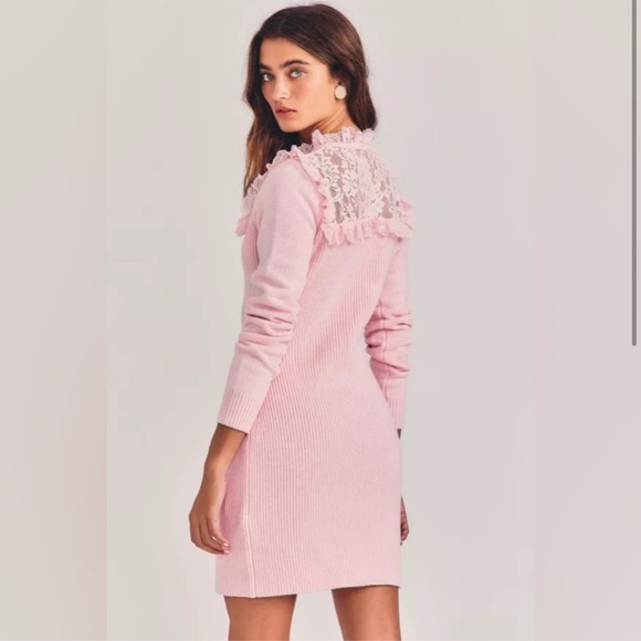 NWT! LOVESHACKFANCY Bellini Dress in Blush Tutu S - Picture 2 of 7